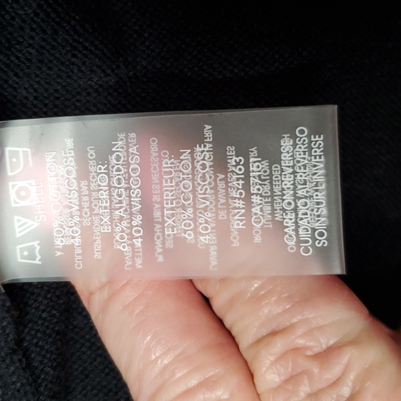 🎉HP🎉Calvin Klein ♥️NWT♥️ Black Jeweled Sweater!♥️♥️♥️ - Picture 15 of 16